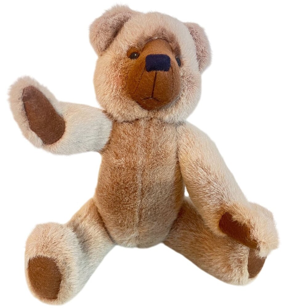 Vtg Articulated Teddy Bear Heartfelt Collectible 1997 Plush Stuffed Animal 10"‎